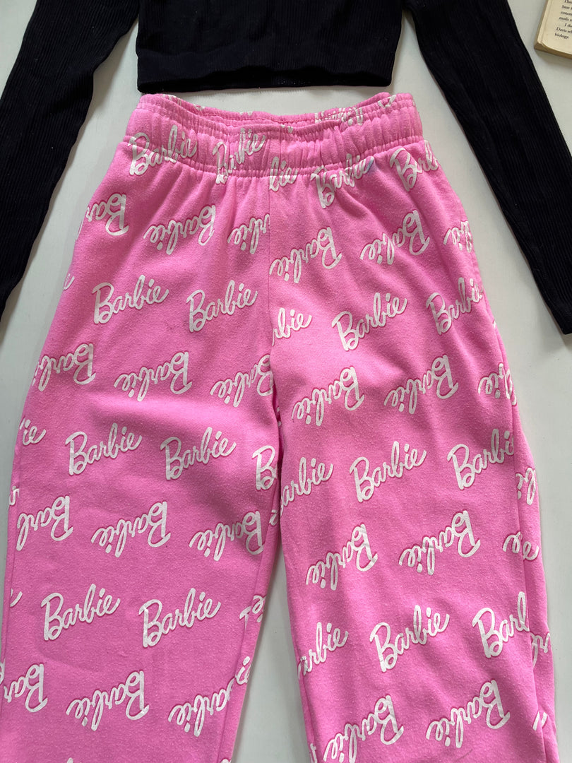 Barbie Fleece Sweatpants- Waist 28 to 30