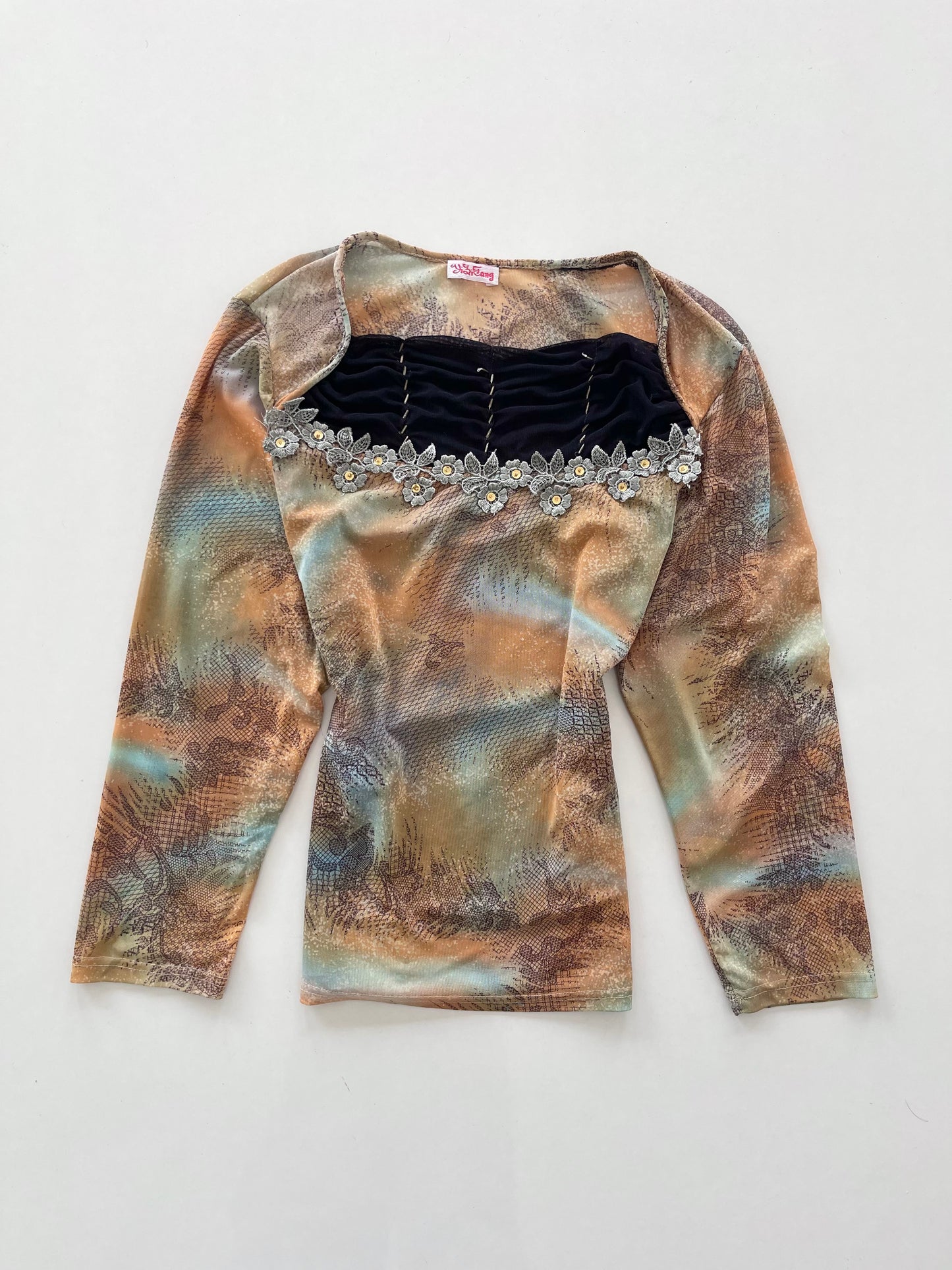 Vintage Lace Top-Waist 40 to 42