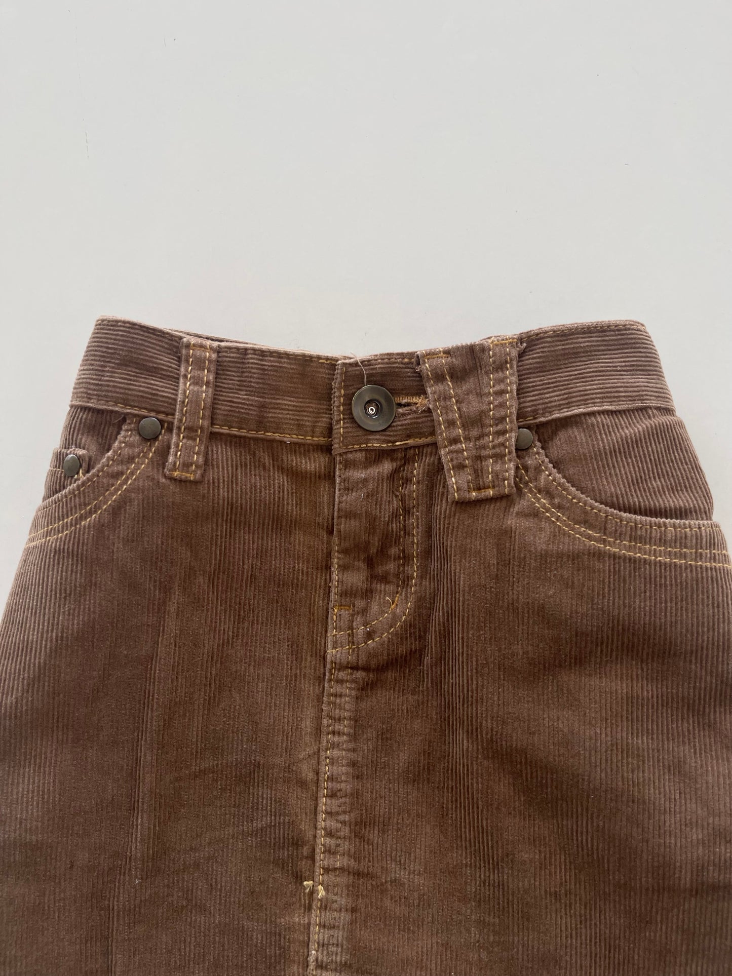 Rac Jeans Vintage Corduroy Skirt-Waist 28