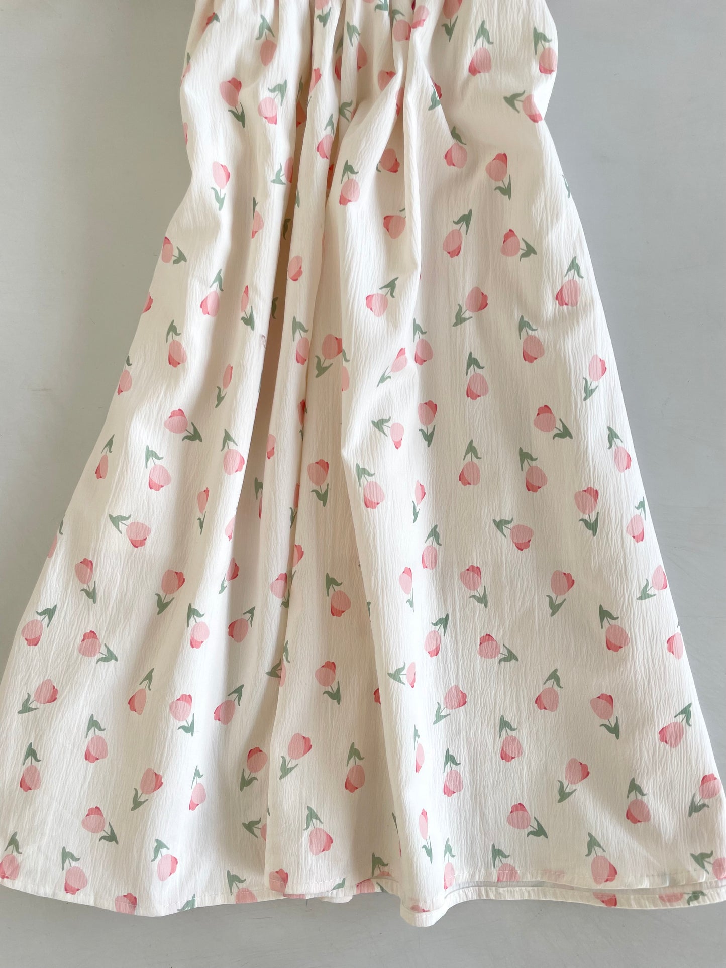 Cherry Blossom Smocked Dress -Bust 30 to 32