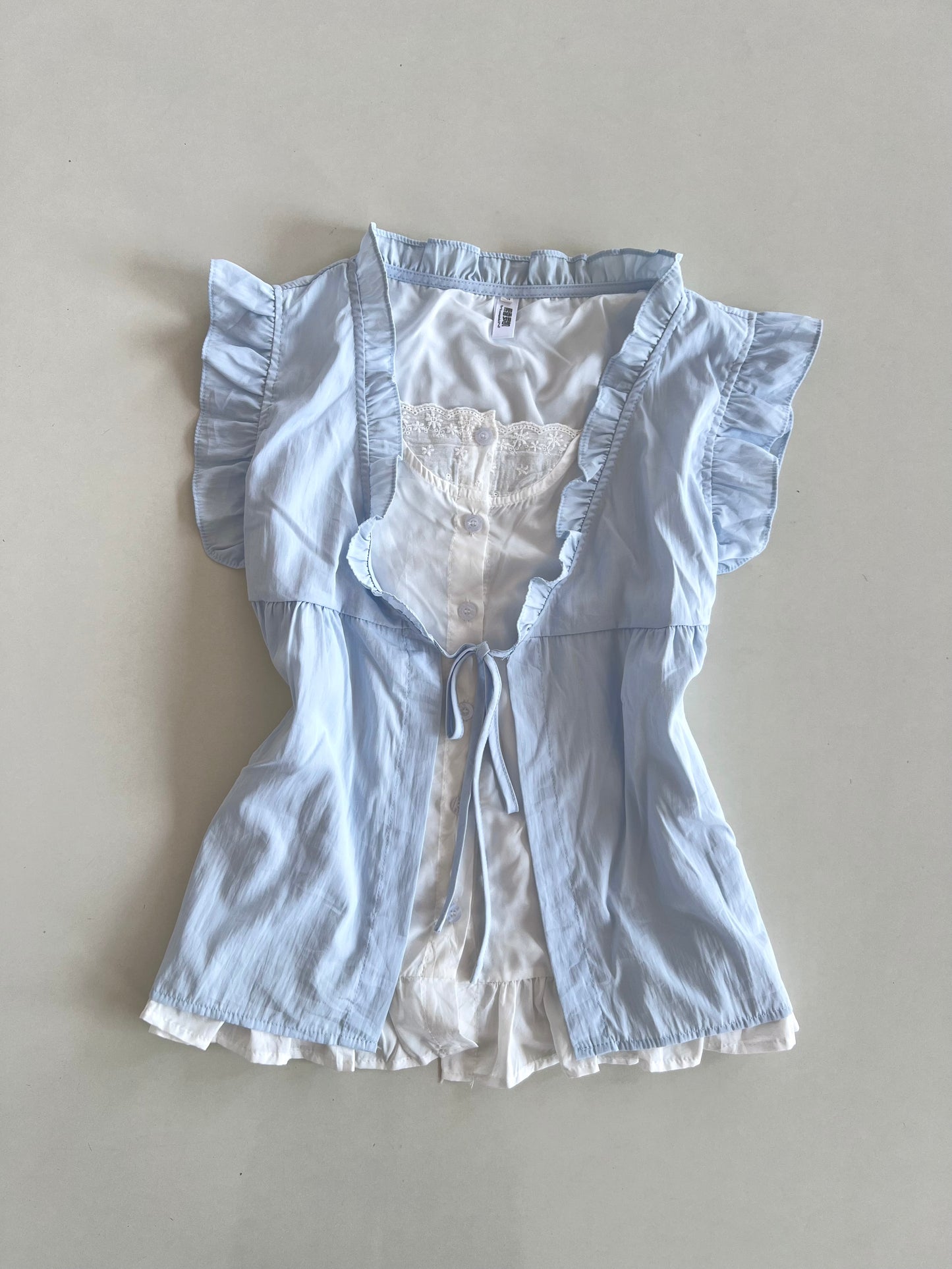 Cottagecore Lace Top-Bust 42
