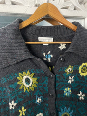 Christopher&banks Embroidered Sweater-Bust 40