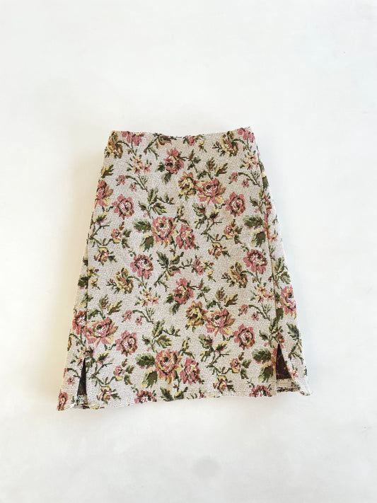 Jacquard Vintage Skirt-Waist 28
