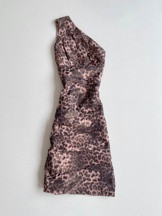Animal Print Y2k Dress-Bust 32
