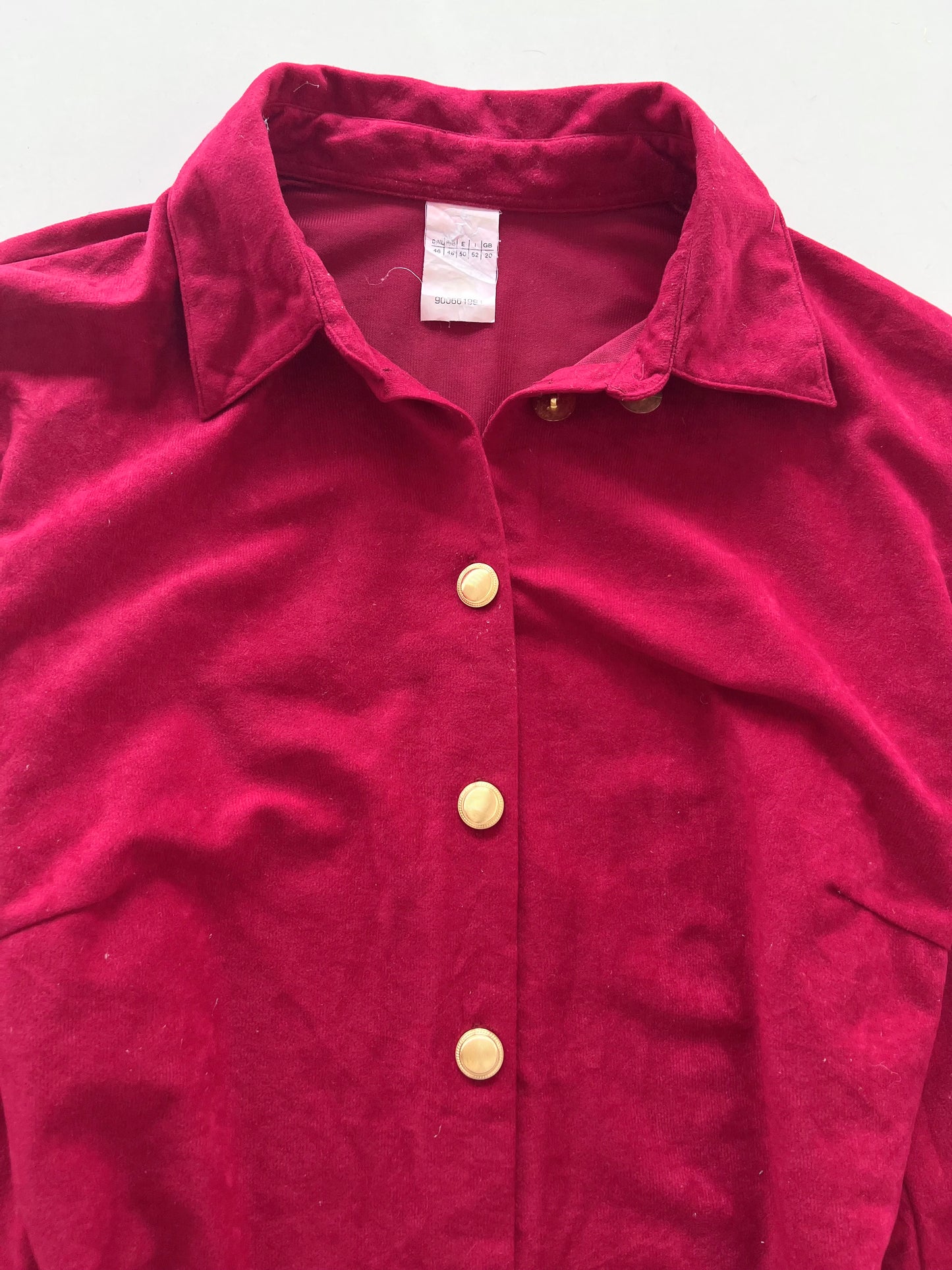 Suede Vintage Shirt-Bust 46