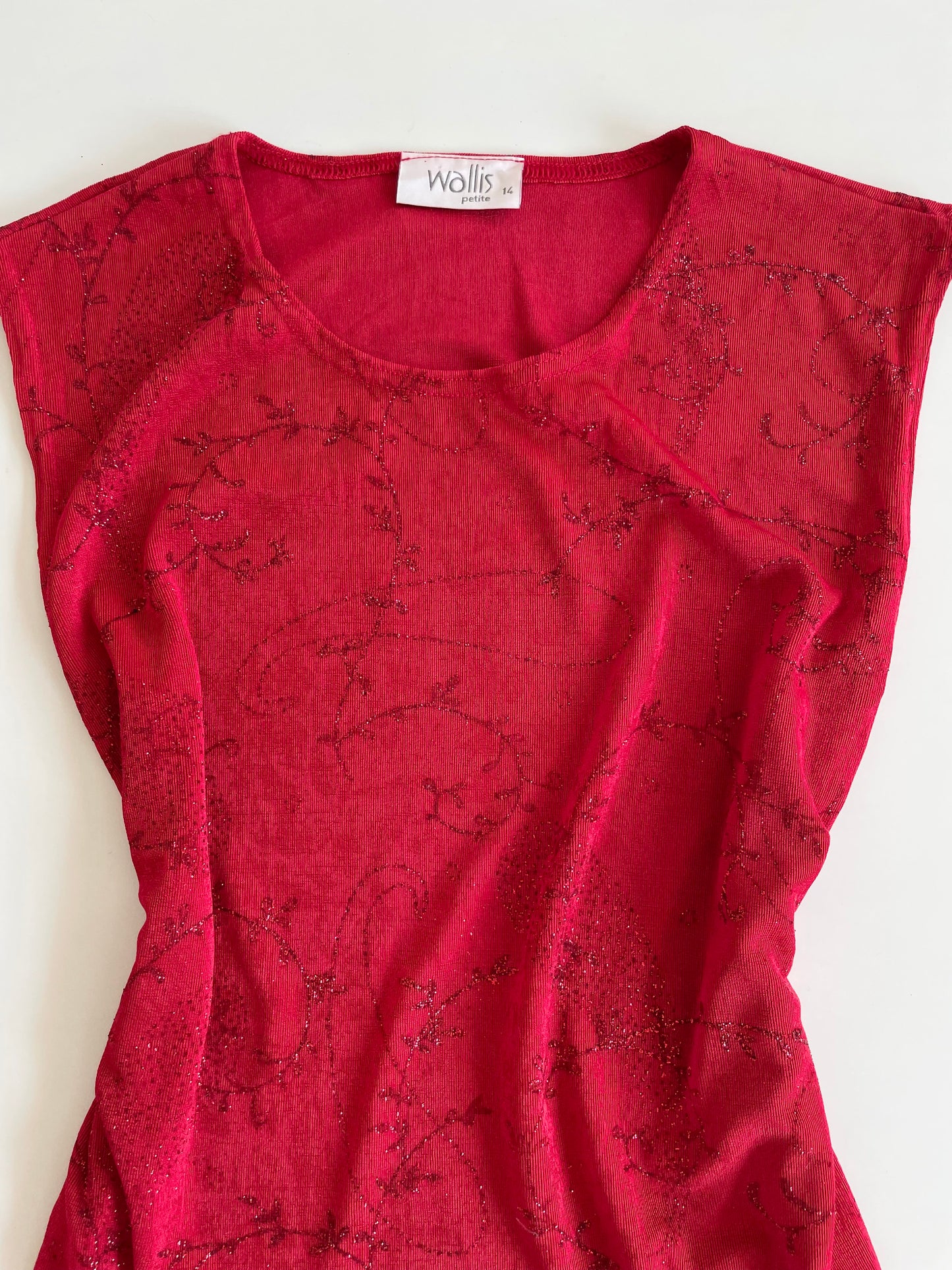 Wallis Glitter Top-Bust 38 to 42