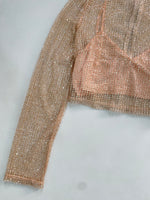 Load image into Gallery viewer, Misguided Shimmer Top-Bust 36
