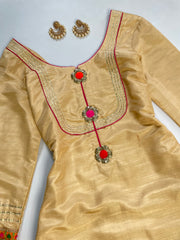 Flower Brooch Kurti-Bust 40