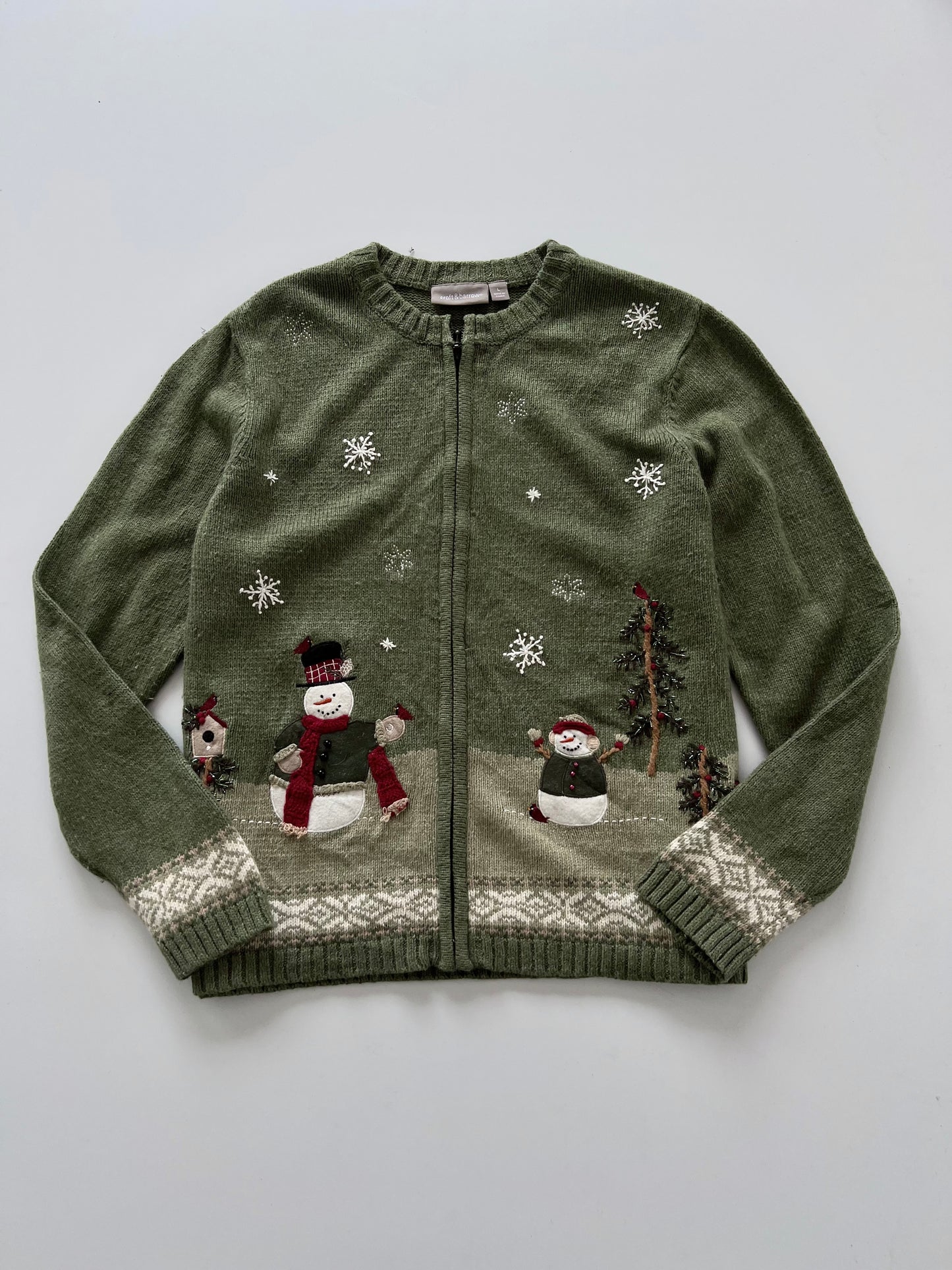 Croft & Barrow Christmas Sweater-Bust 44