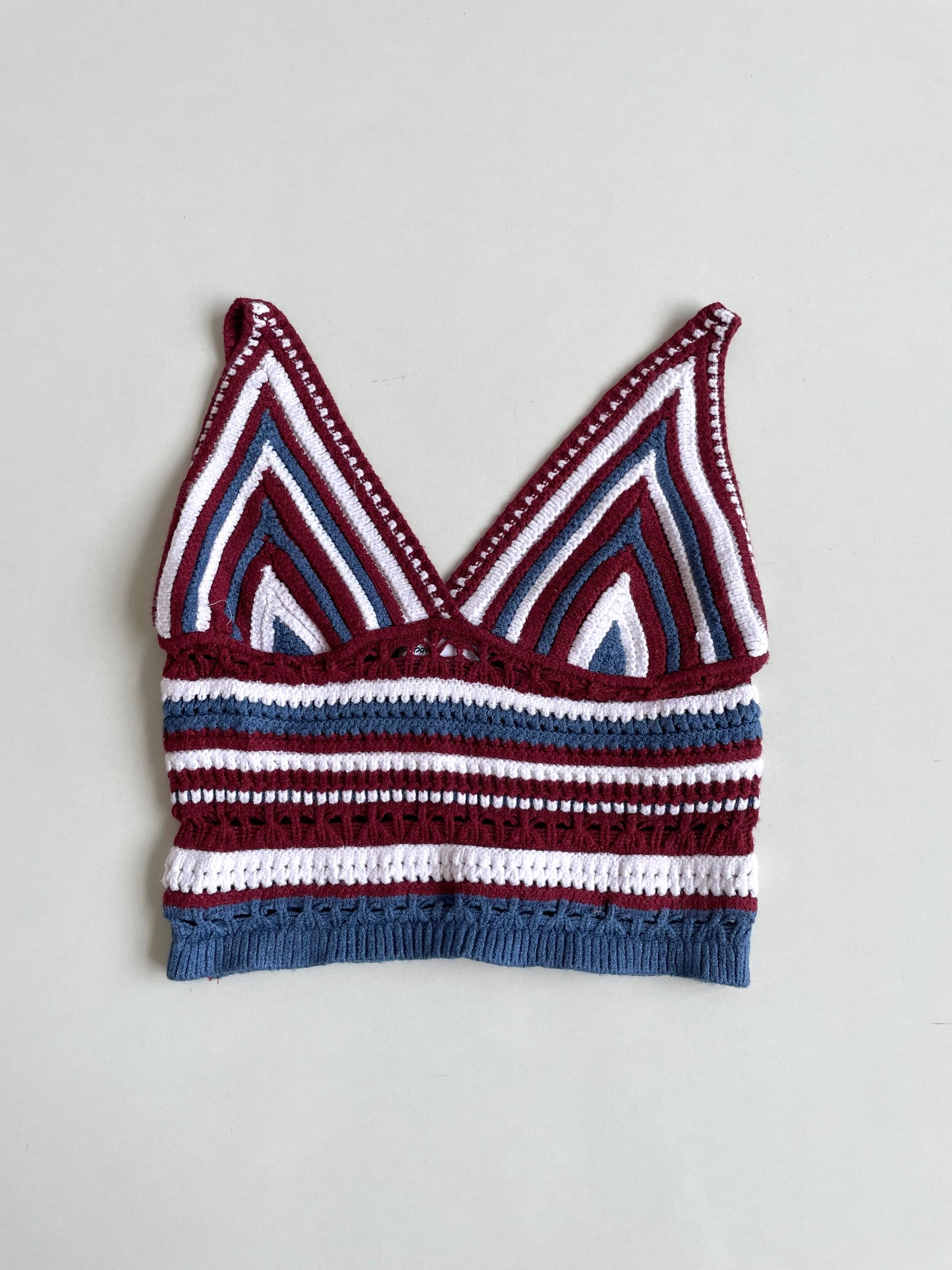 Subdued Crochet Top-Bust 26 to 30