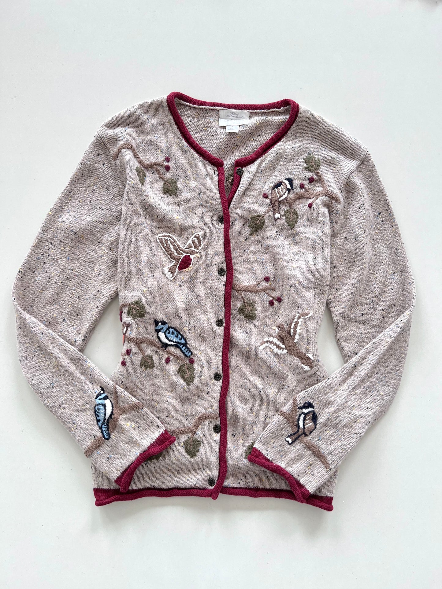 Christopher & Banks Vintage Embroidered Sweater-42