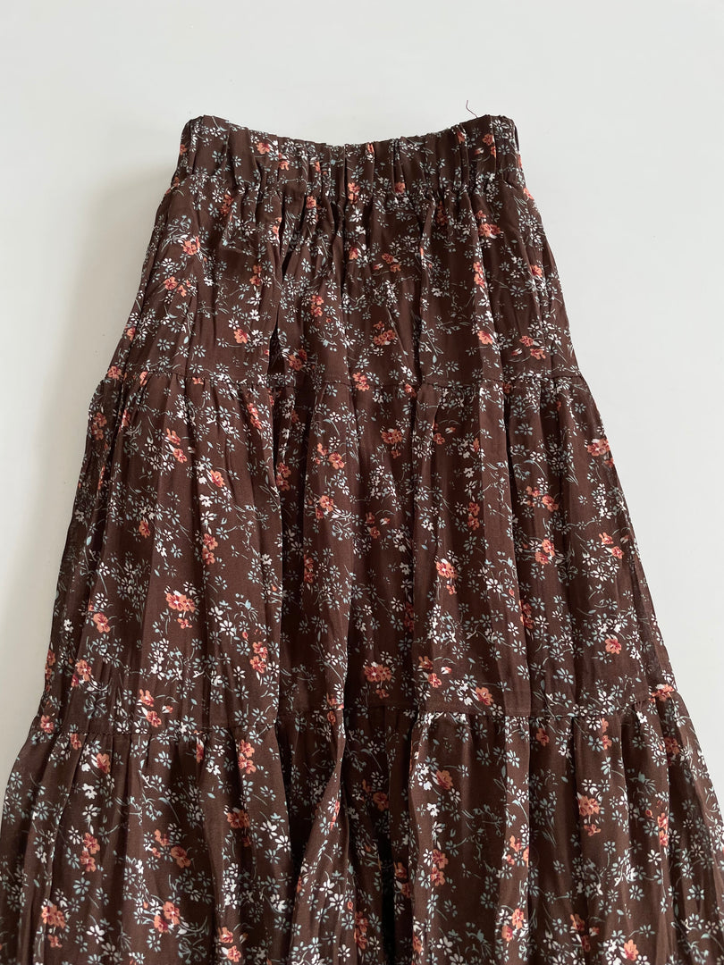 Vintage Flower Skirt-Waist 28 to 36