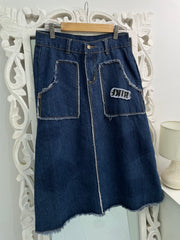 Denim Skirt-Waist 26