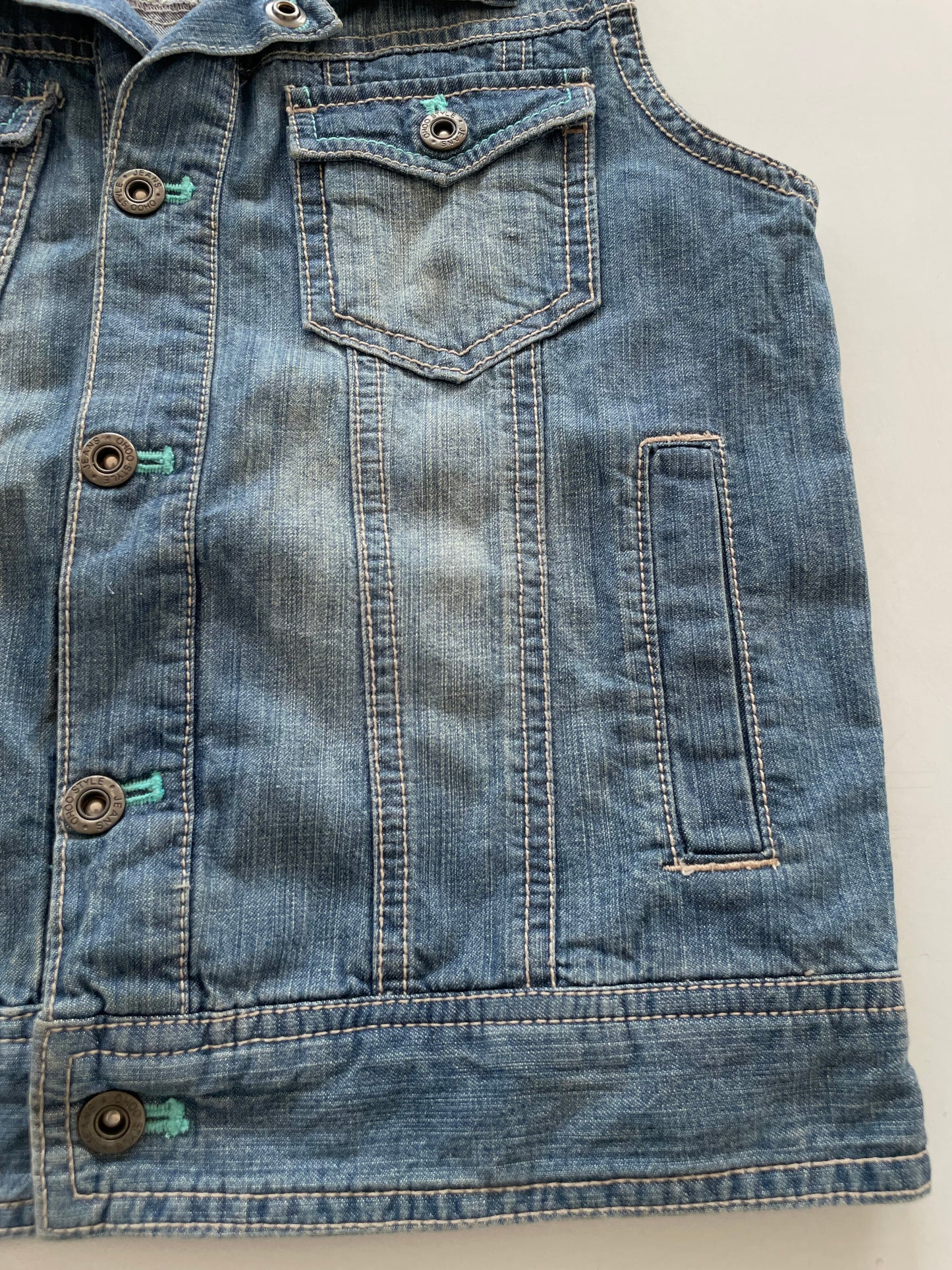 Ohoo Denim Top-Bust 30