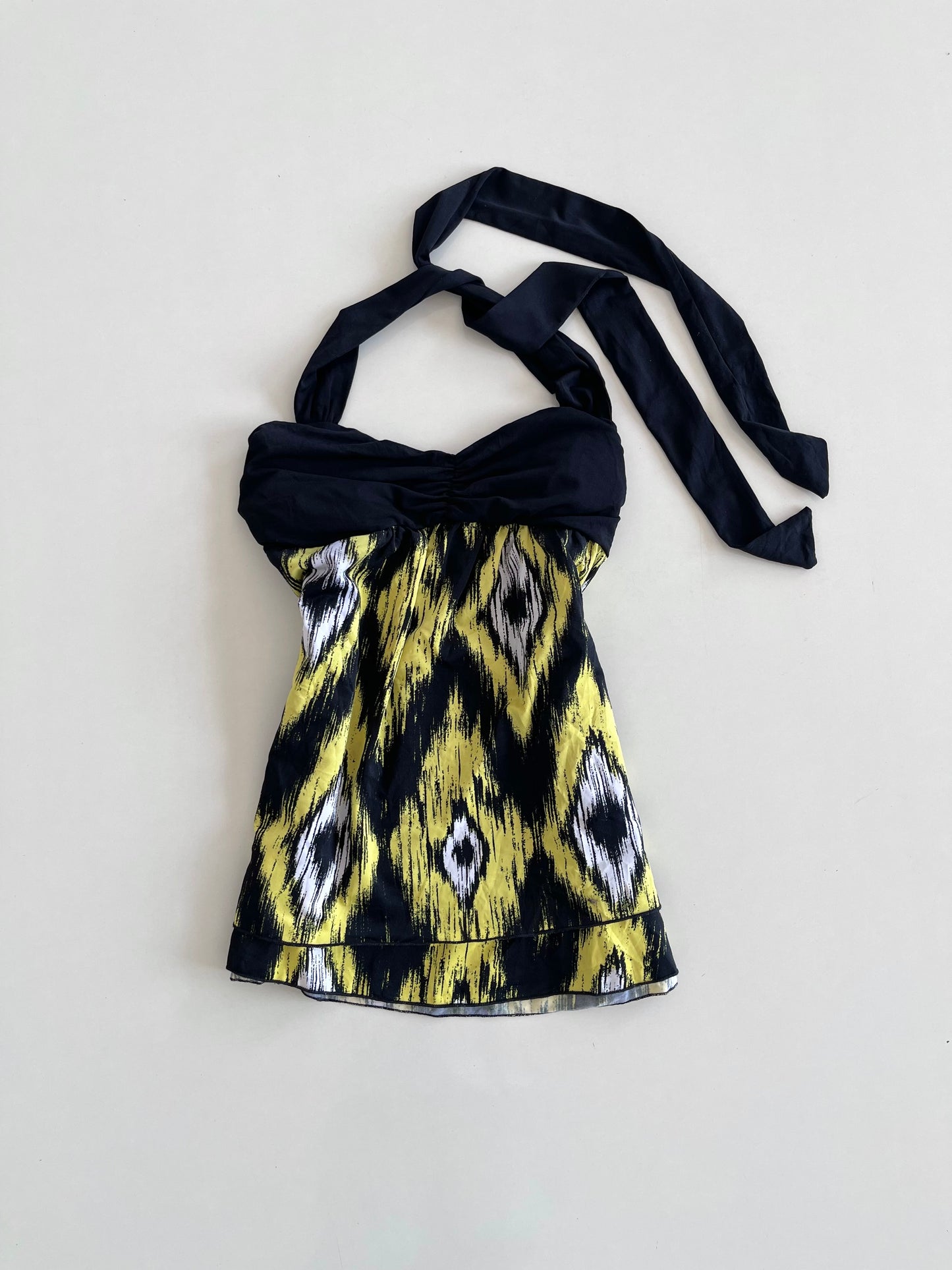 French Halter Neck Top-Bust 34
