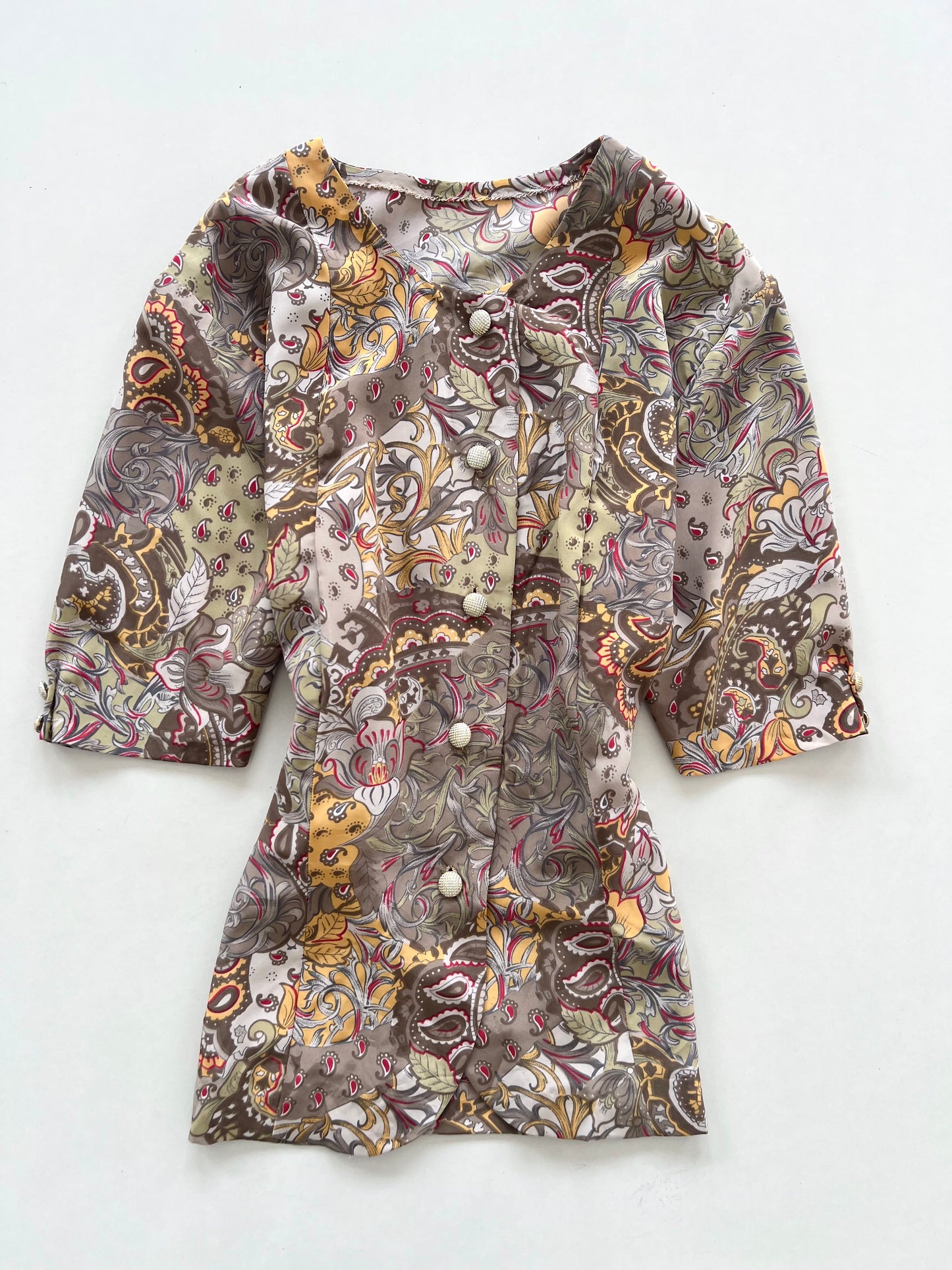Paisley Vintage Shirt-Bust 40