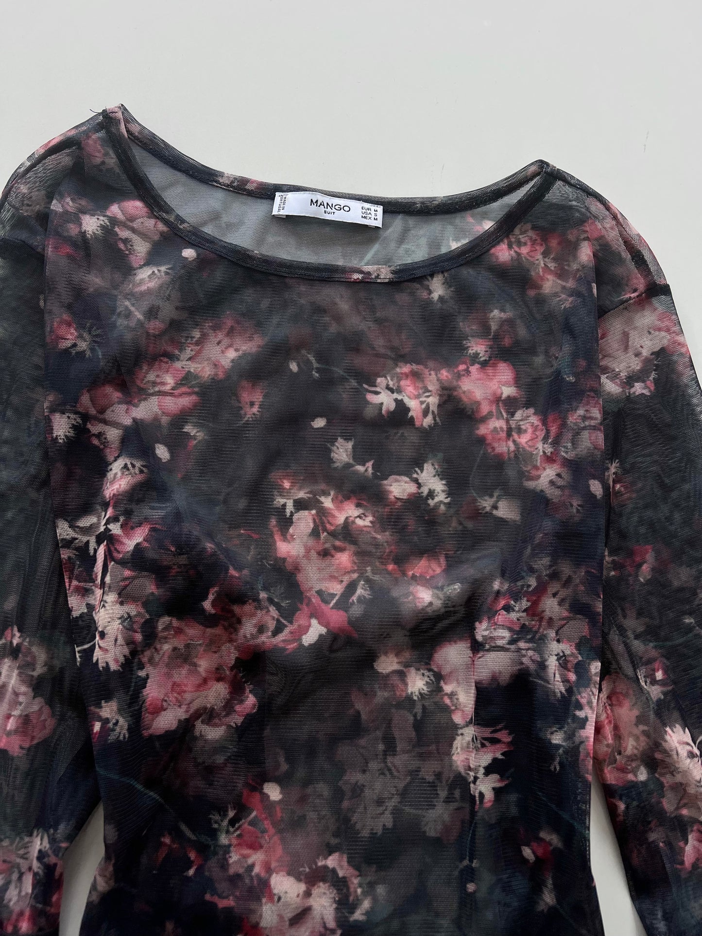 Mango Sheer Top-Bust 44