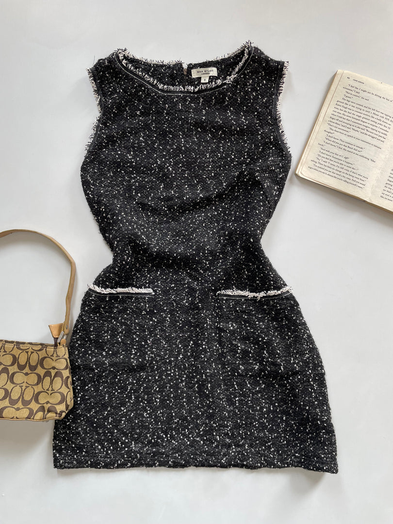 Winter Tweed Dress-Bust 34