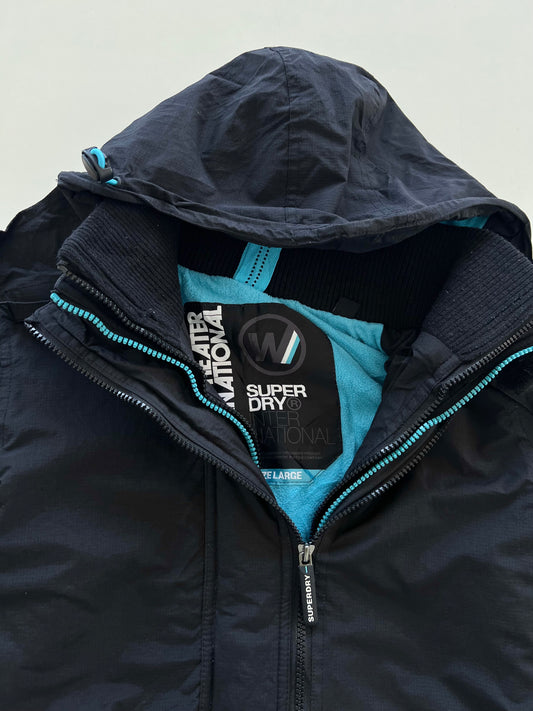 Super Dry Hooded Vintage Jacket-Bust 42