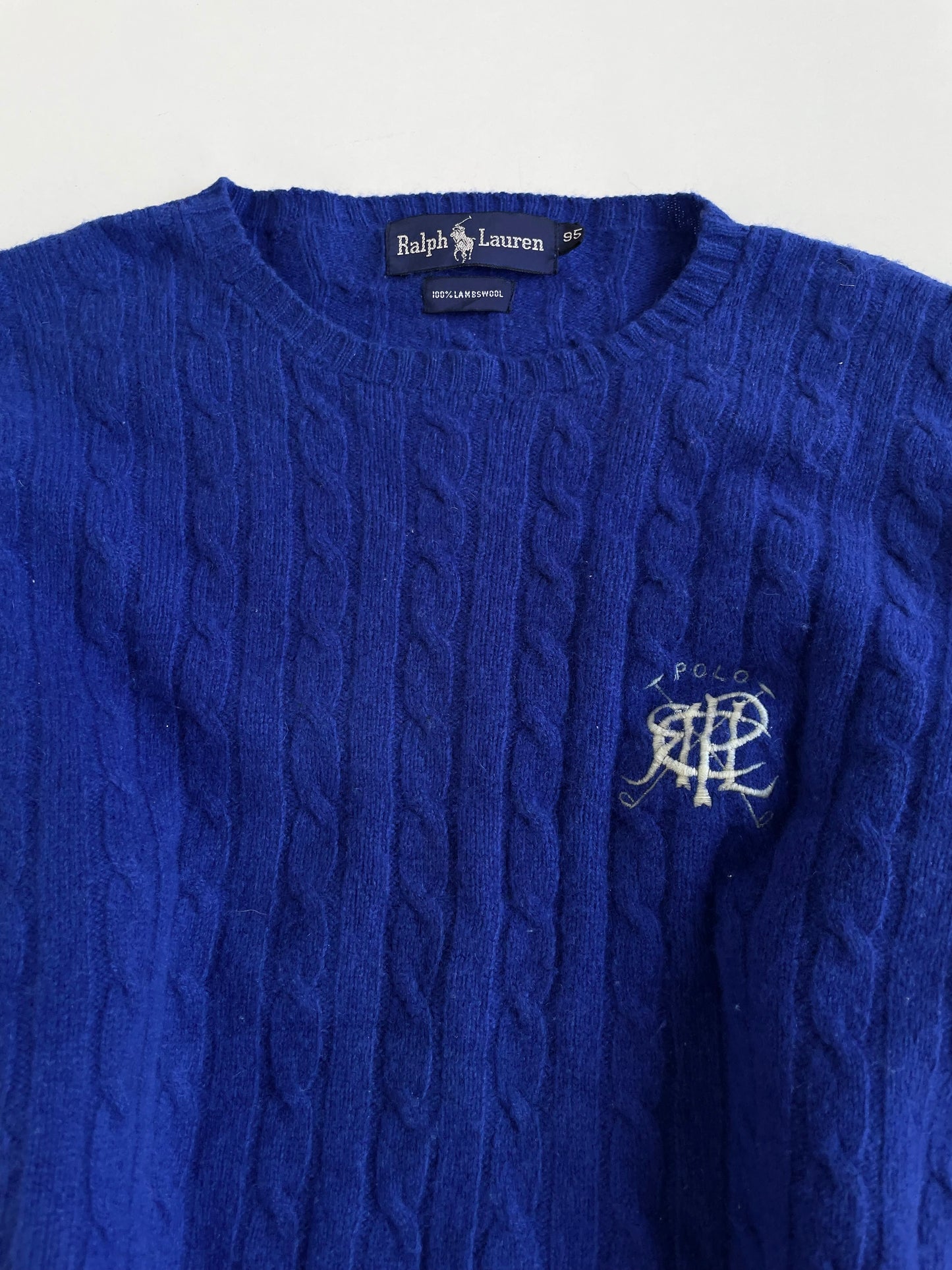 Ralph Lauren 100% Lambs Wool Vintage Sweater-Bust 40 to 42