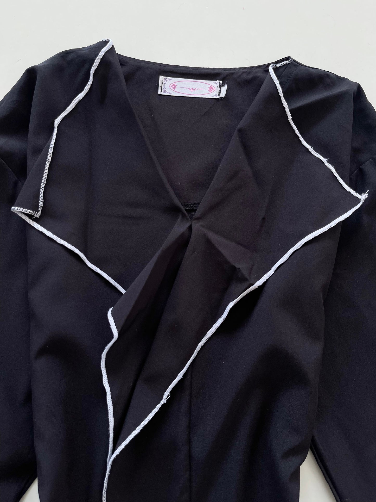Y2k Black Top-Bust 42