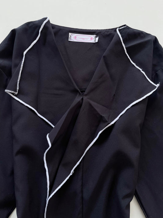 Y2k Black Top-Bust 42