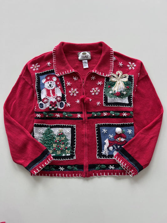 Tiara Vintage Christmas Zipper-Bust 54