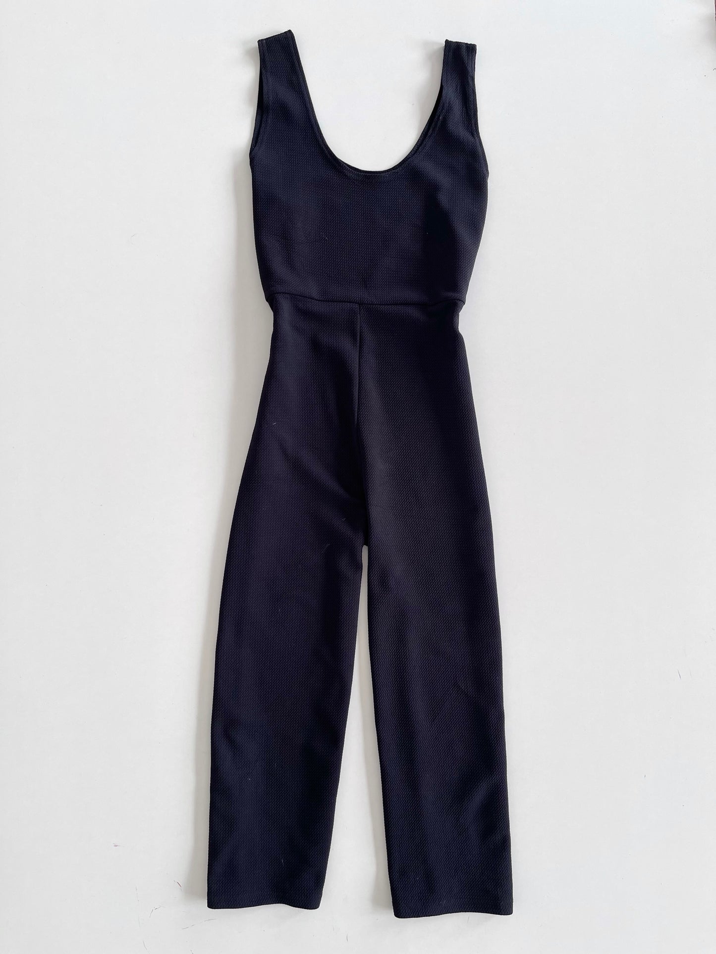 Basic Black Jumpsuit-Bust 42 to 44