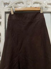 Vintage Suede Skirt-Waist 28