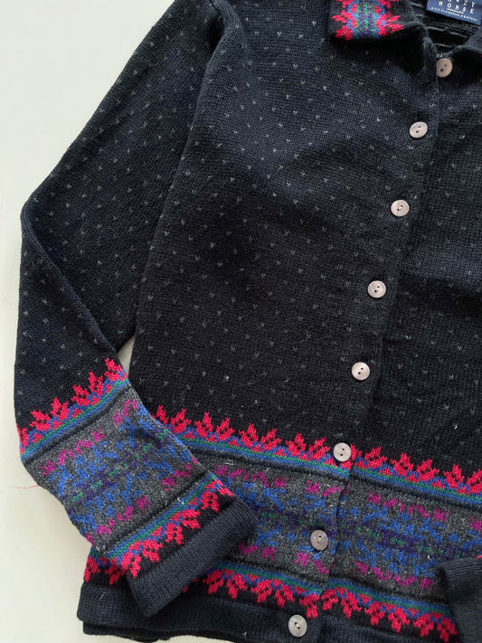 Crazy Horse Embroidered Sweater-Bust 44