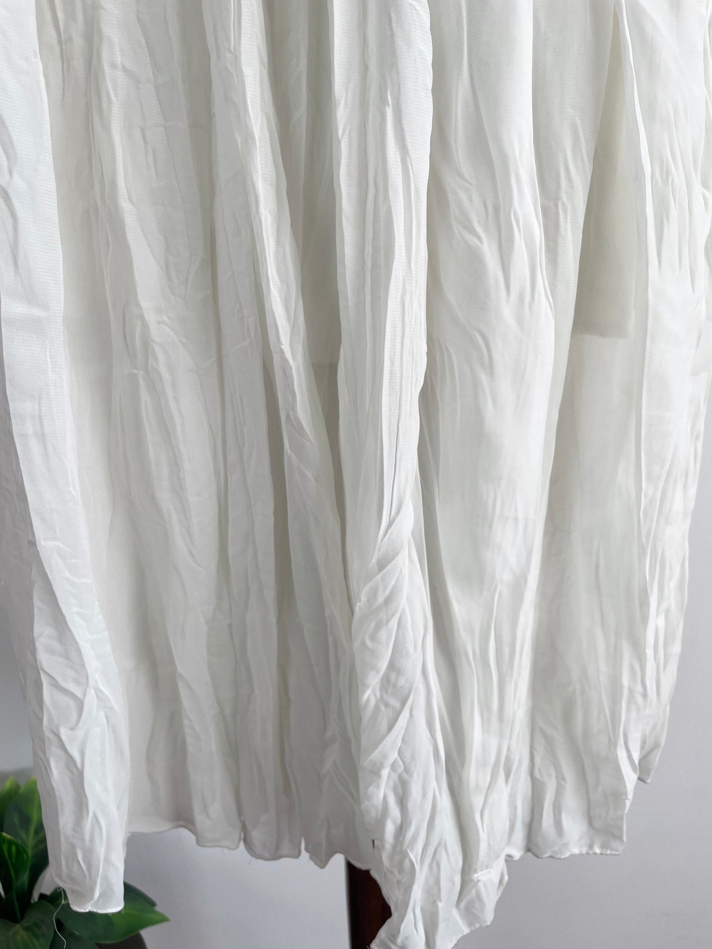 Korean White Skirt-Waist 24 to 28