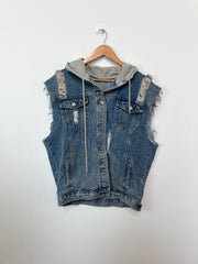 Denim Vest-Bust 46