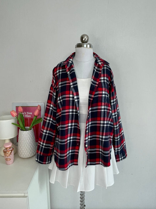 HUM MULTICOLOUR PLAID SHIRT - BUST 42