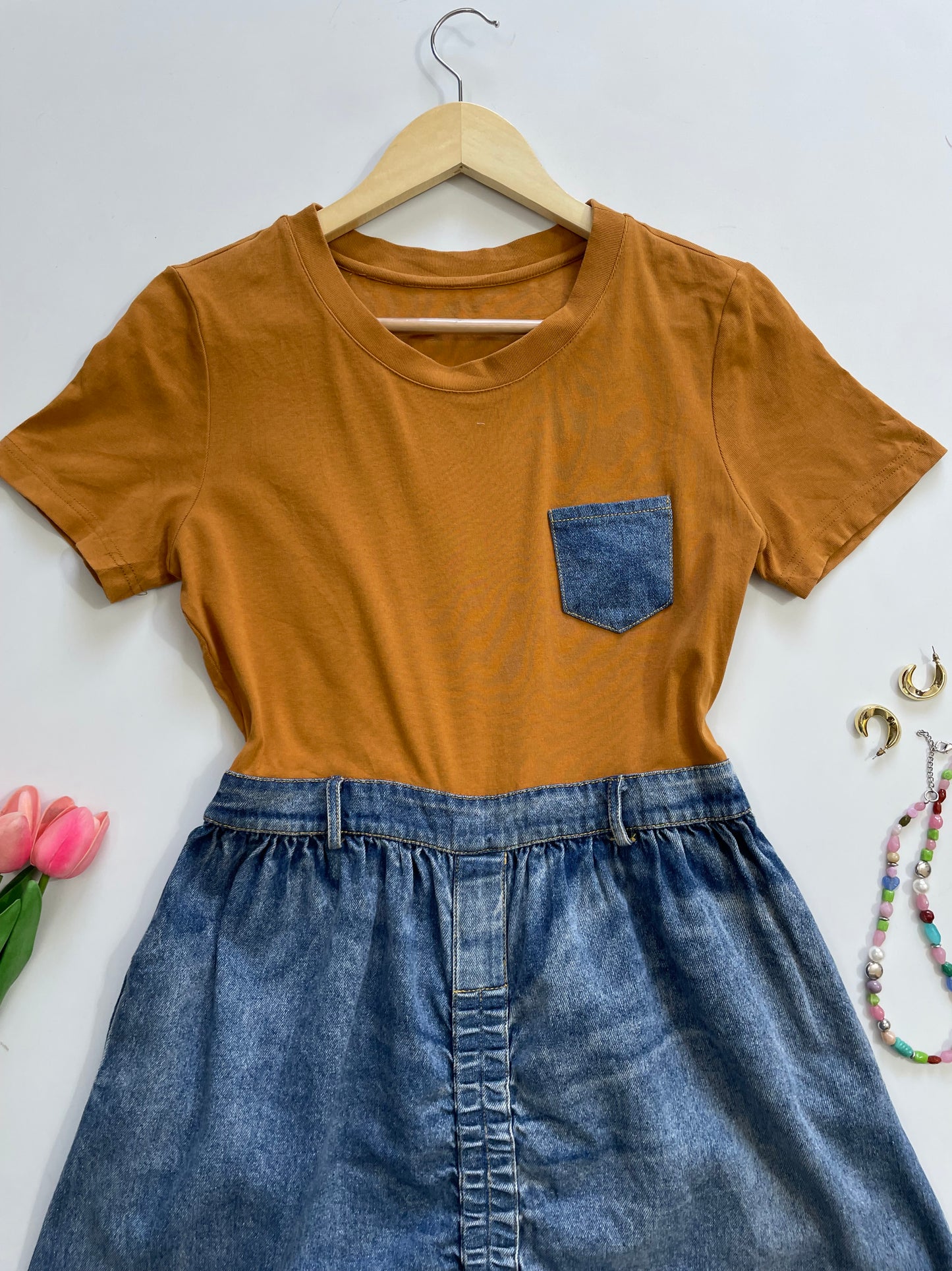 Denim Dress-Bust 34