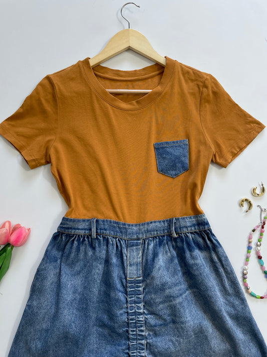 Denim Dress-Bust 34