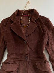 Corduroy Blazer-Bust 34