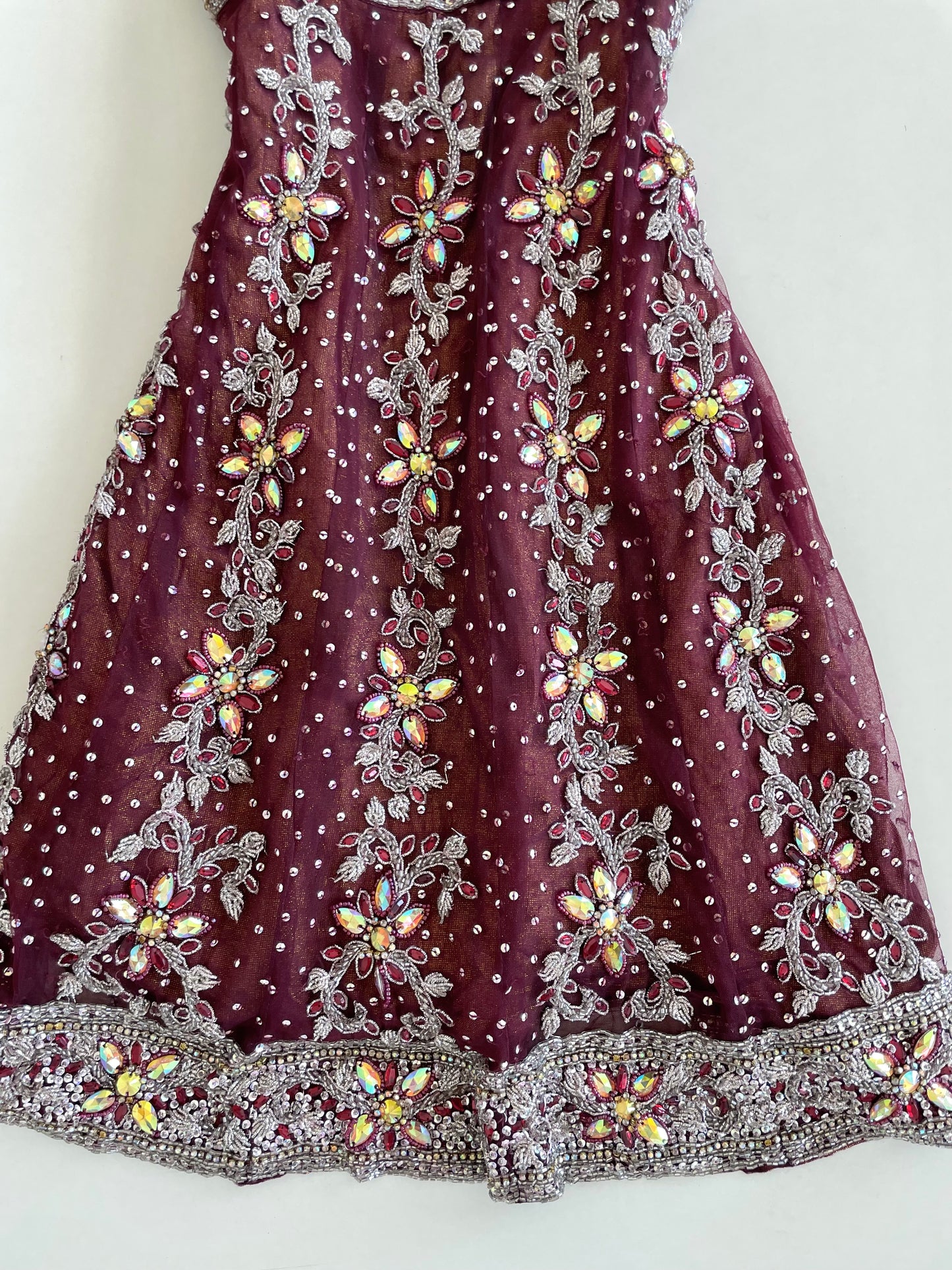 Y2k Heavily Embroidered Kurta-Bust 36