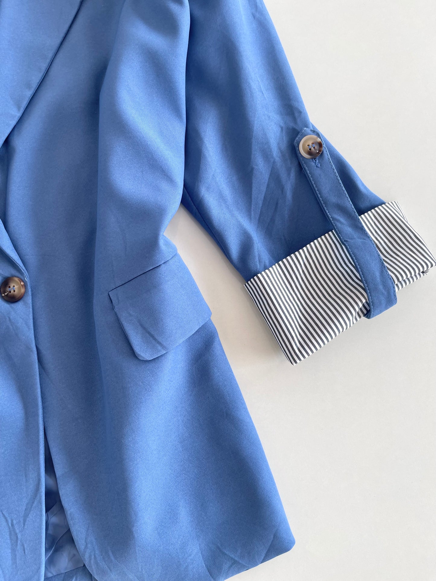 Ash Blue Blazer-Bust 46