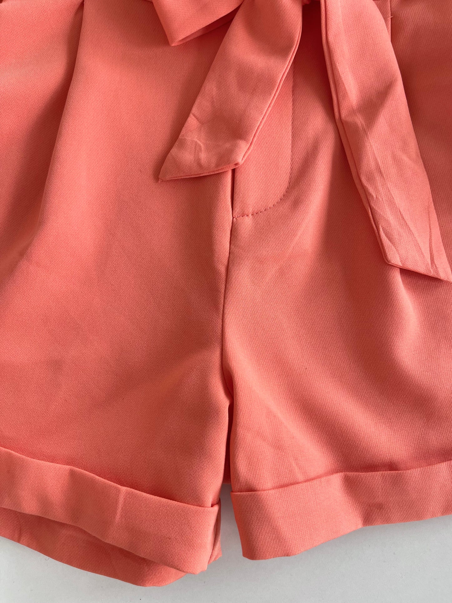 Belted Shorts-Waist 30