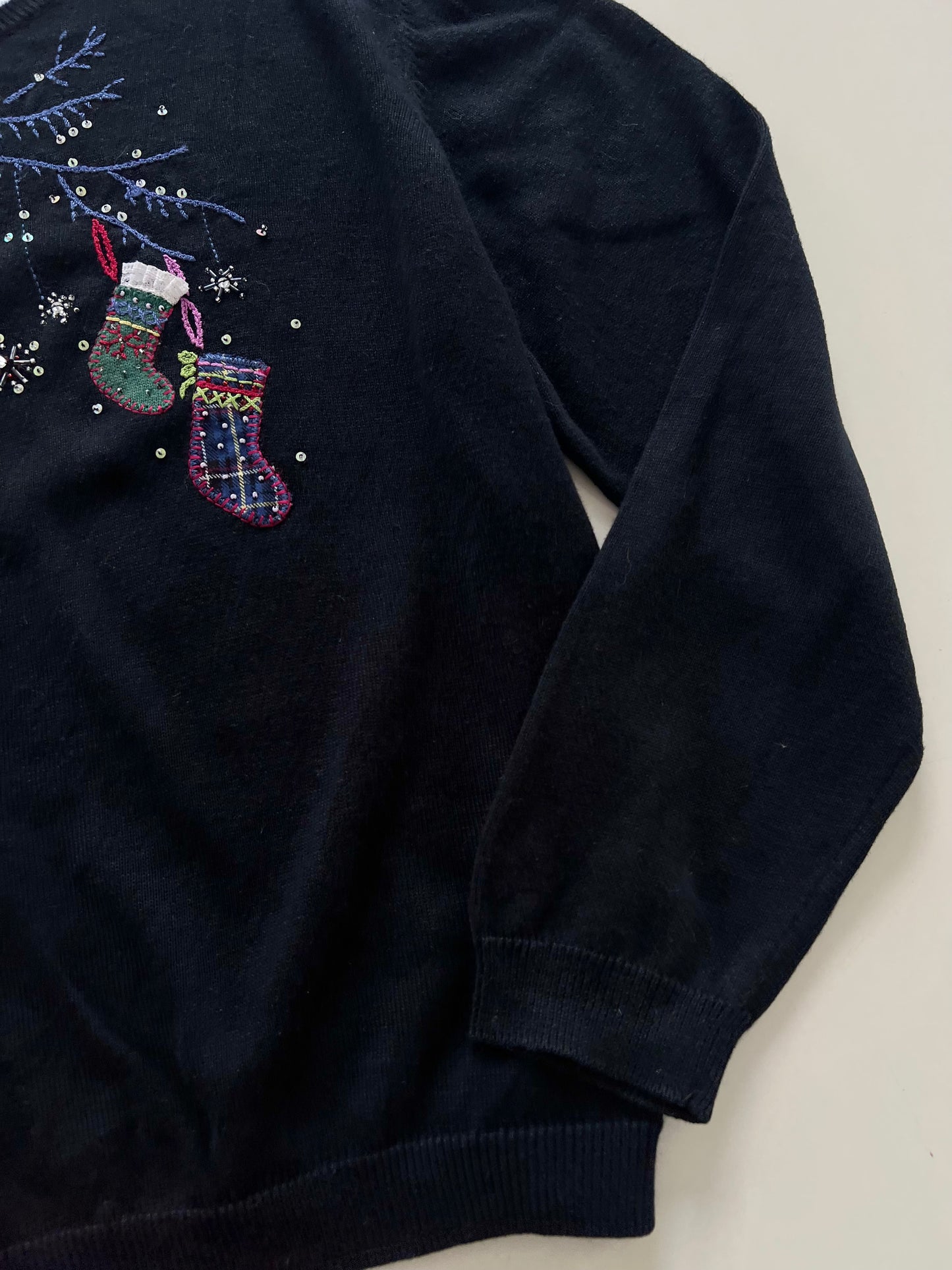 Alfred Dunner Christmas Sweater-Bust 50