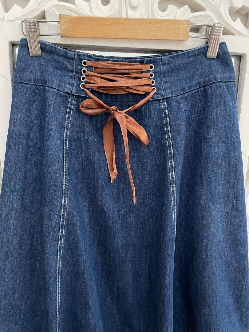 Denim Skirt-Waist 32
