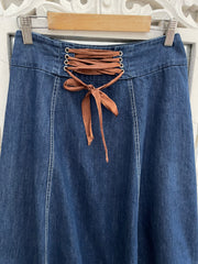 Denim Skirt-Waist 32