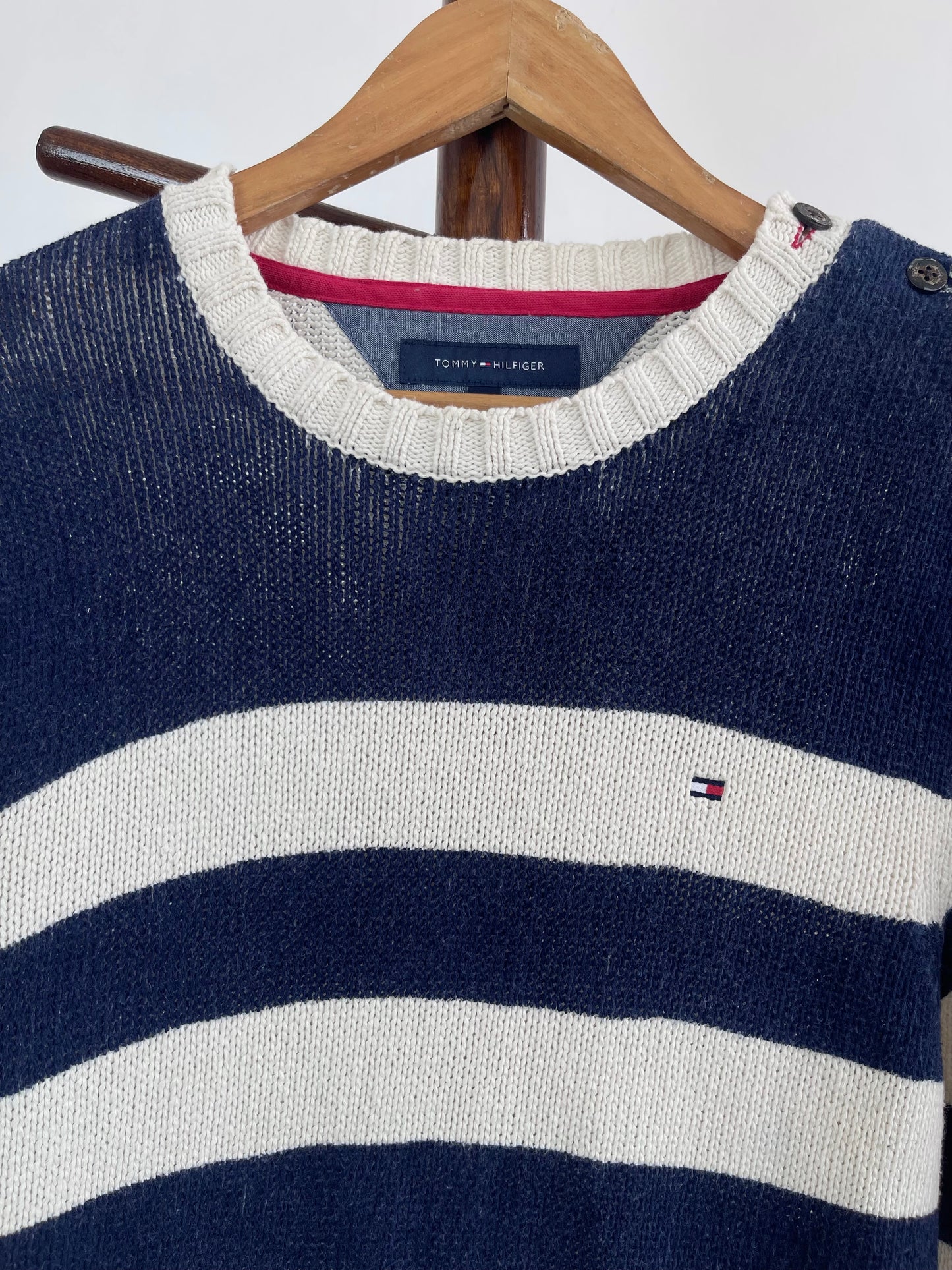 Tommy Hilfiger 100%Cotton Vintage Sweater-Chest 42