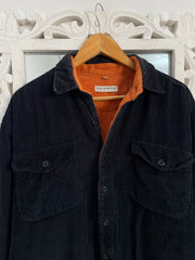 Le Frog Super Thick Inner Fur Corduroy Shacket-Chest 48