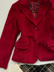 Corduroy Blazer-Bust 36