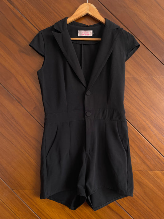 Korean Black Romper-Bust 36