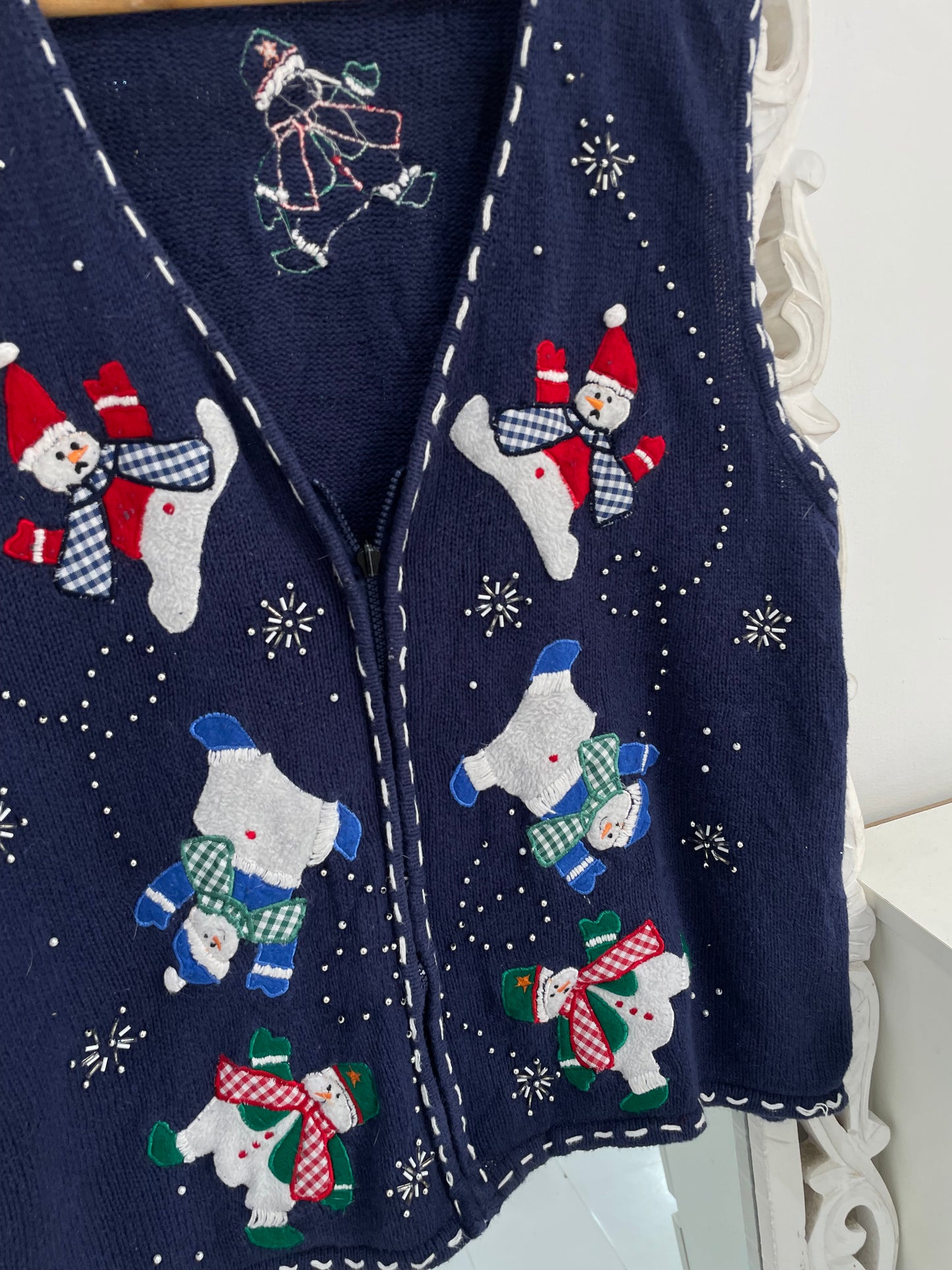 Christmas Sweater Vest-Bust 46