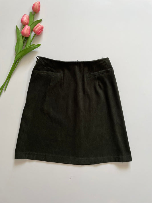 EXPRESS SUEDE SKIRT - WAIST 26