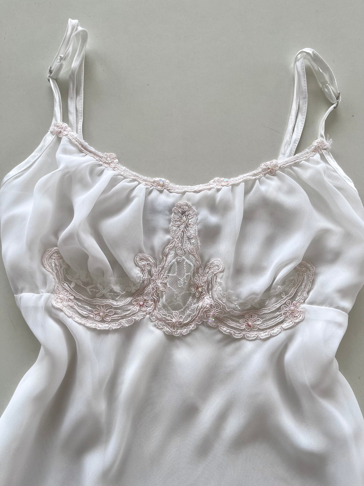 Vintage Sheer Top-Bust 34