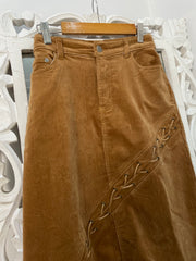Vintage Corduroy Skirt-Waist 28